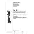 GEMINI XL-100 Owners Manual
