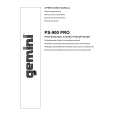 GEMINI PS-900PRO Owners Manual