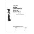 GEMINI XL-500 Owners Manual