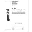 GEMINI XL-600 Owners Manual