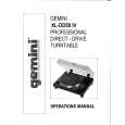GEMINI XL-DD50IV Owners Manual